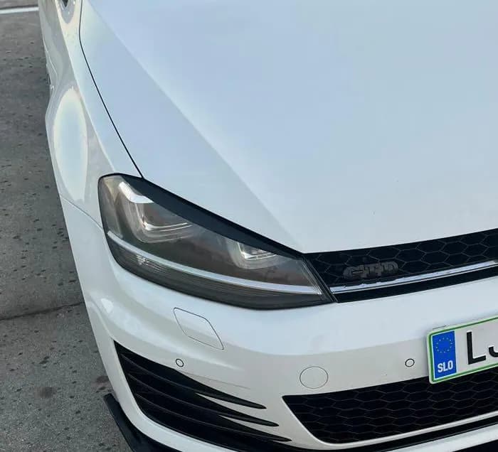 Headlight Eyebrows VW Golf MK7/MK7.5 2