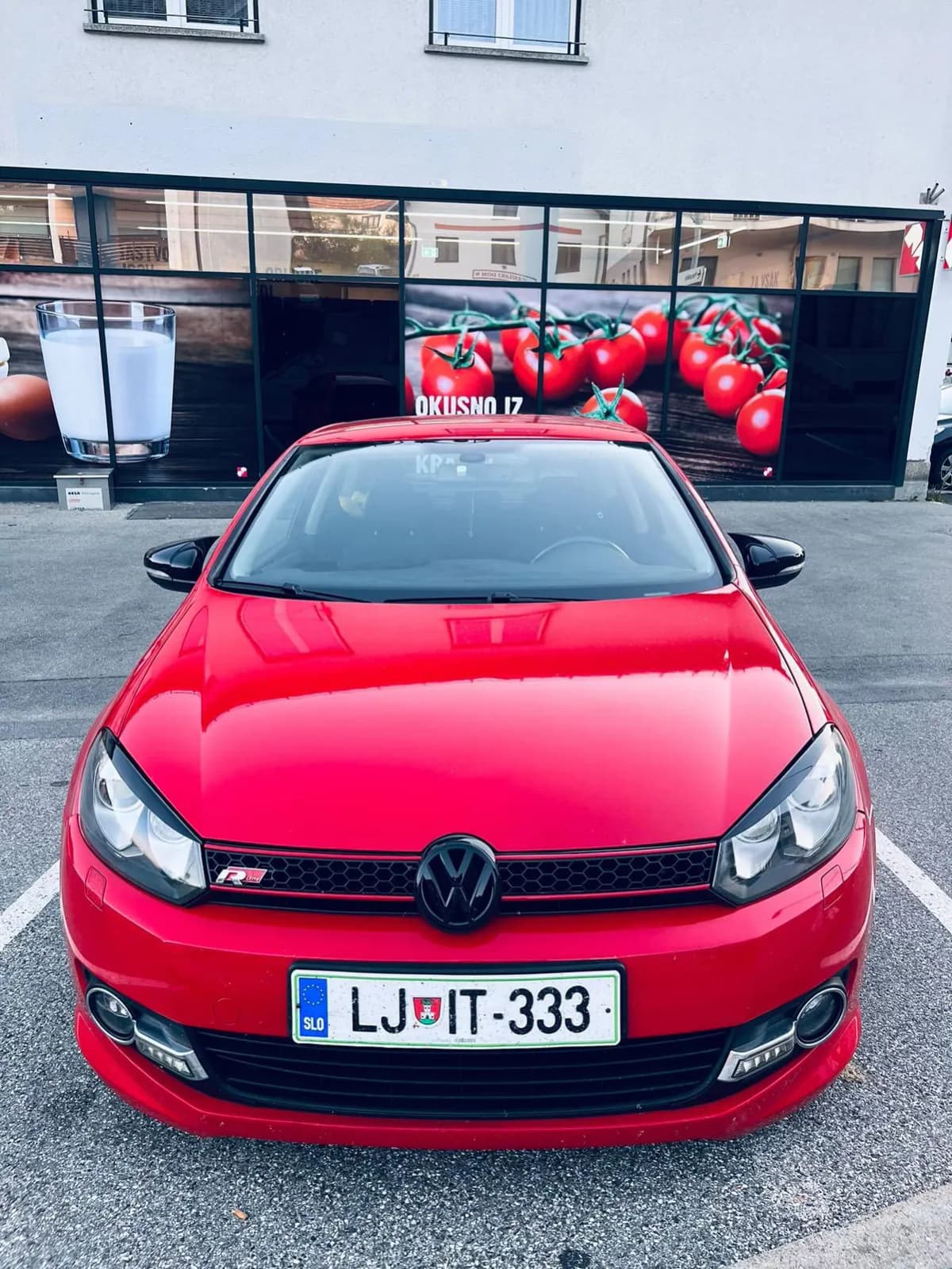 Headlight Eyebrows VW Golf MK6 3