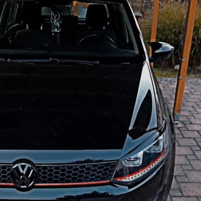 Batman Mirror Caps VW Polo 6R 2010-2017 3