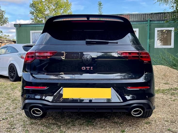 Black VW Golf MK8 Emblems 3