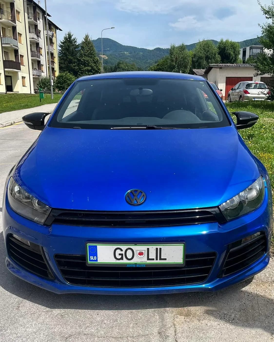 Black VW Scirocco MK3 Emblems (2009-2014) 4