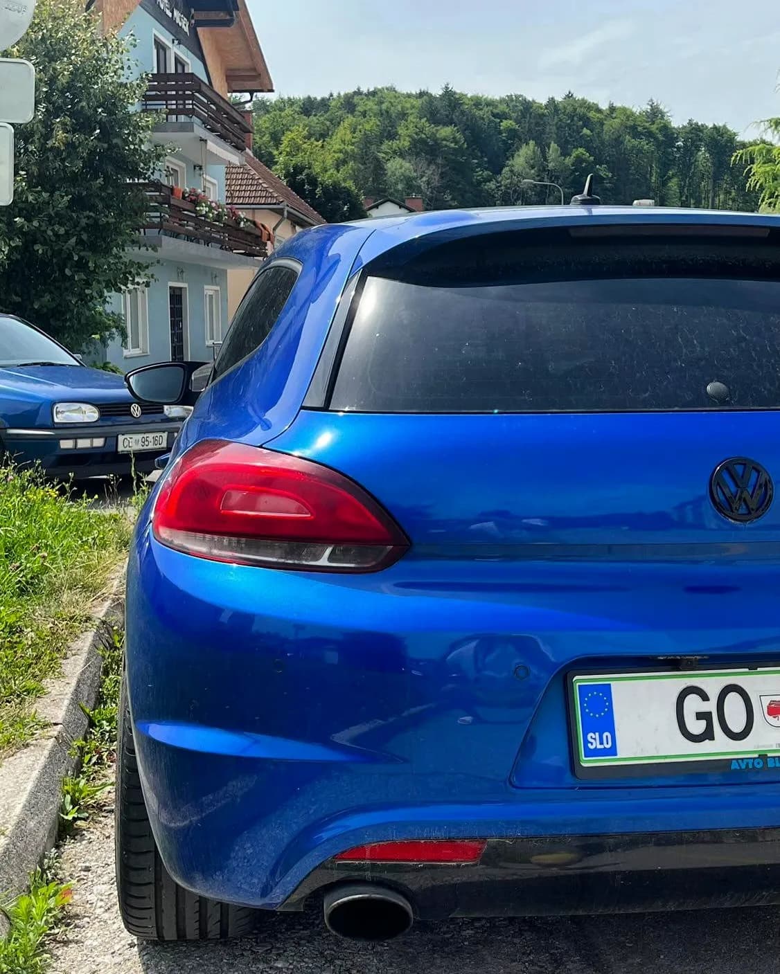 Black VW Scirocco MK3 Emblems (2009-2014) 5