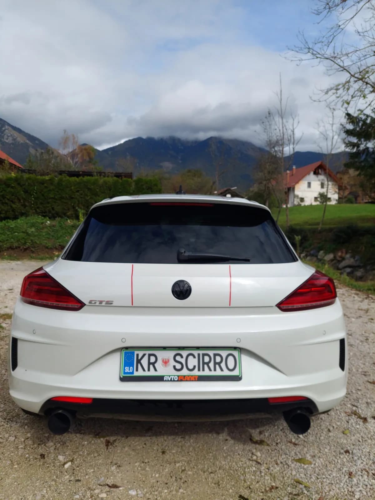 Black VW Scirocco MK3 Emblems (2015-2017) 11