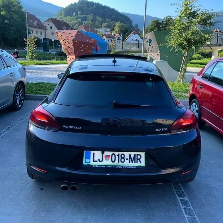 Black VW Scirocco MK3 Emblems (2015-2017) 10