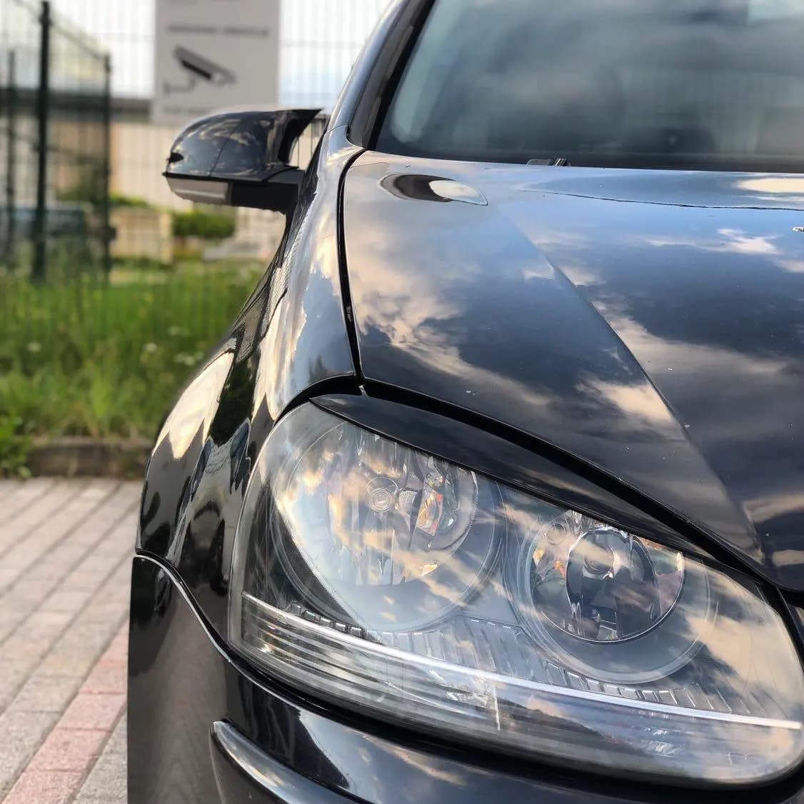 Headlight Eyebrows VW Golf MK5