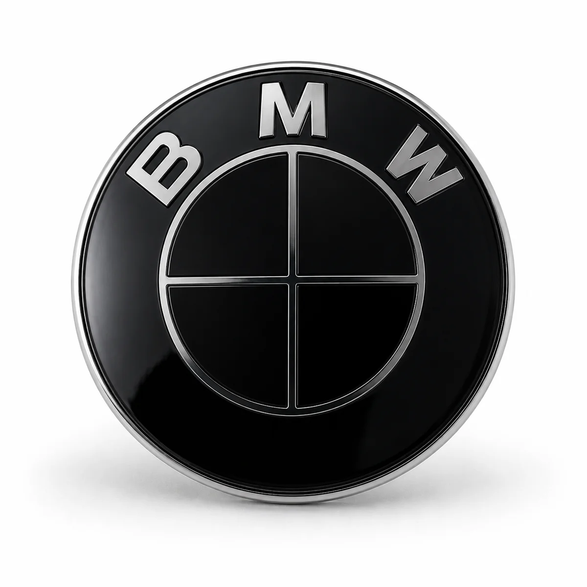 Black BMW Emblems