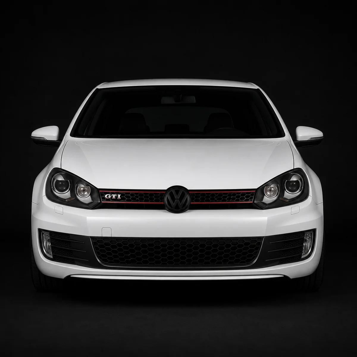 Black VW Golf MK6 Emblems