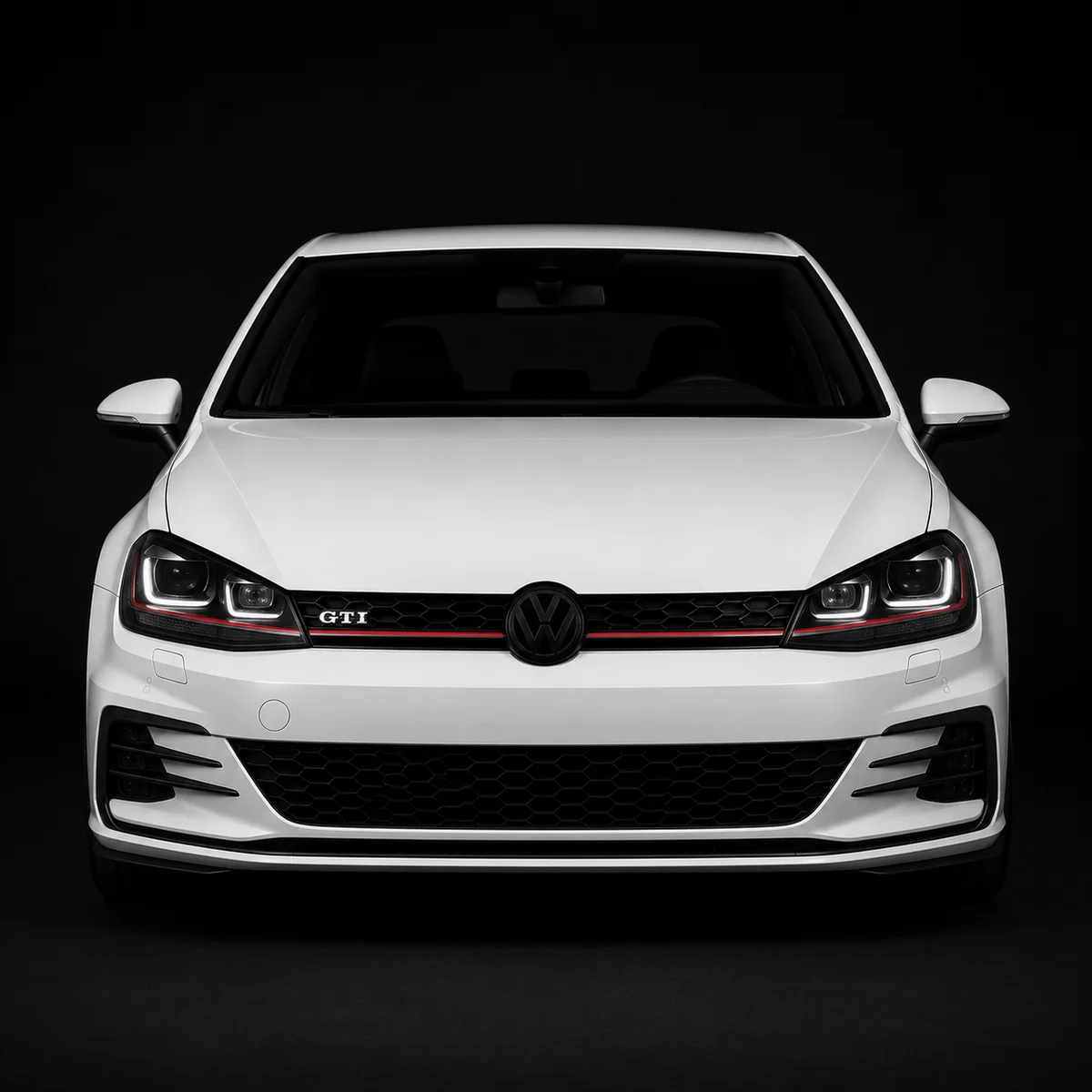 Black VW Golf MK7 Emblems