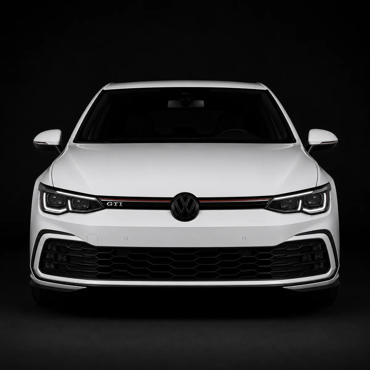 Black VW Golf MK8 Emblems