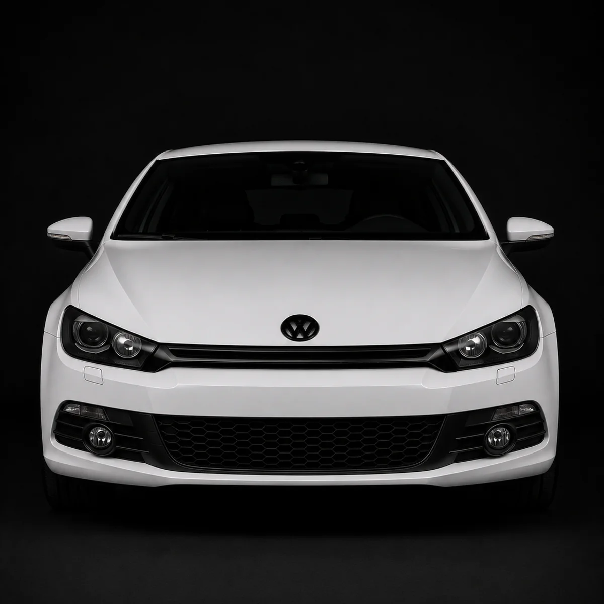 Black VW Scirocco MK3 Emblems (2009-2014)