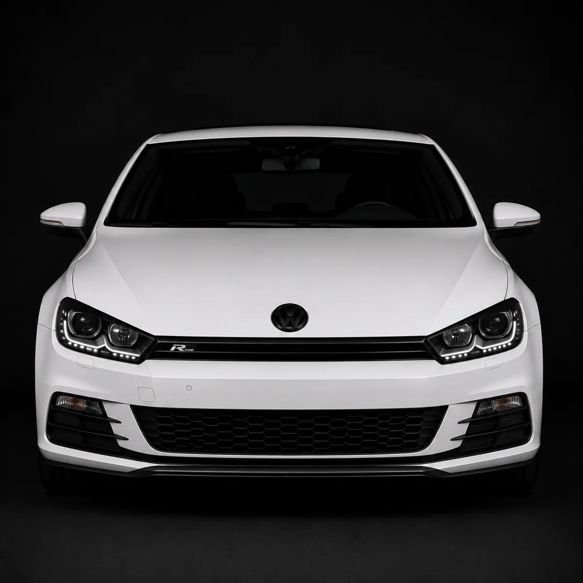 Black VW Scirocco MK3 Emblems (2015-2017)